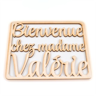 Phrase en bois personnalisée | MonObjet.be