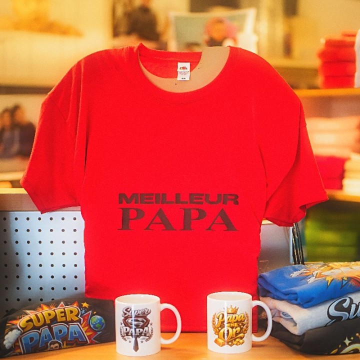 T-shirt personnalisé flocage premium | MonObjet.be