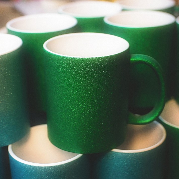 Mug à paillettes personnalisé | MonObjet.be