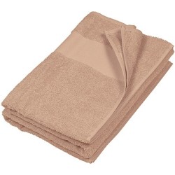 Serviette de bain brodée