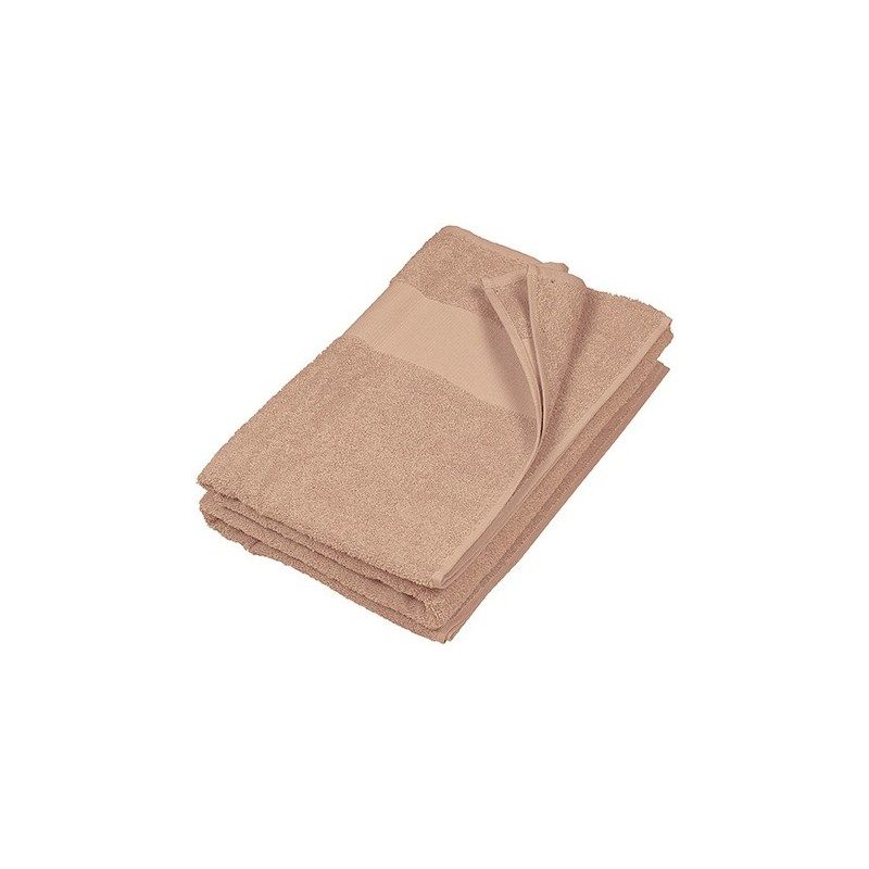 Serviette de bain brodée