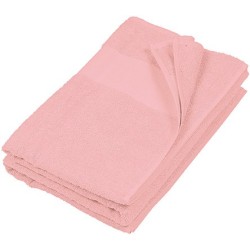 Serviette de bain brodée
