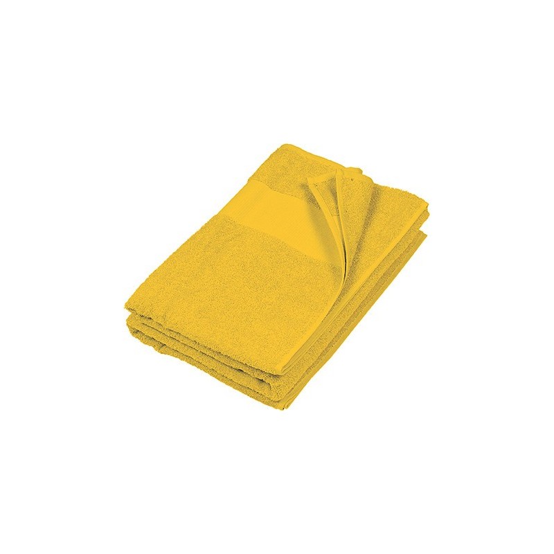 Serviette de bain brodée