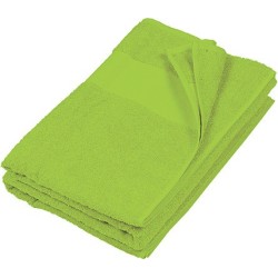 Serviette de bain brodée