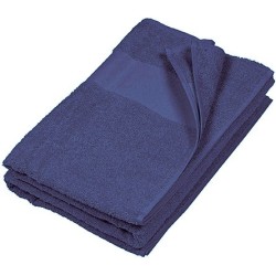 Serviette de bain brodée