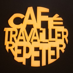 sous-tasse "Café Travailler...