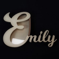 Tirelire avec prénom