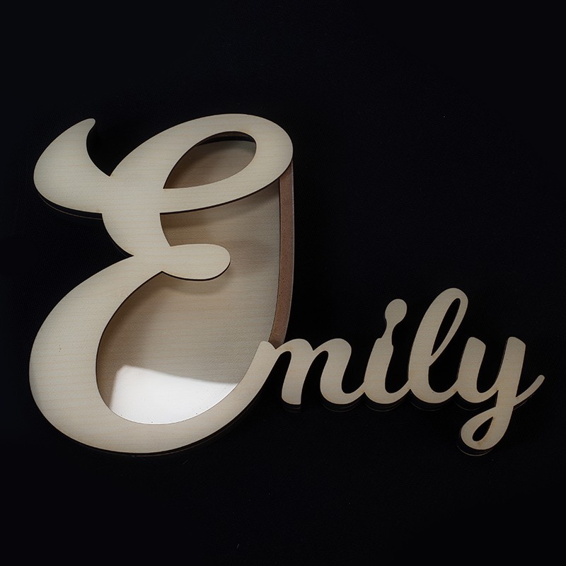 Tirelire avec prénom